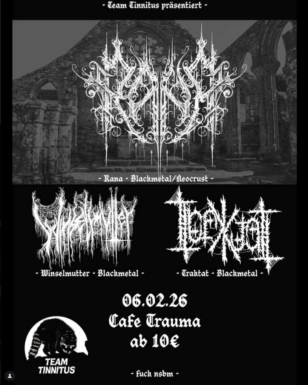 Rana, Winselmutter und Traktat