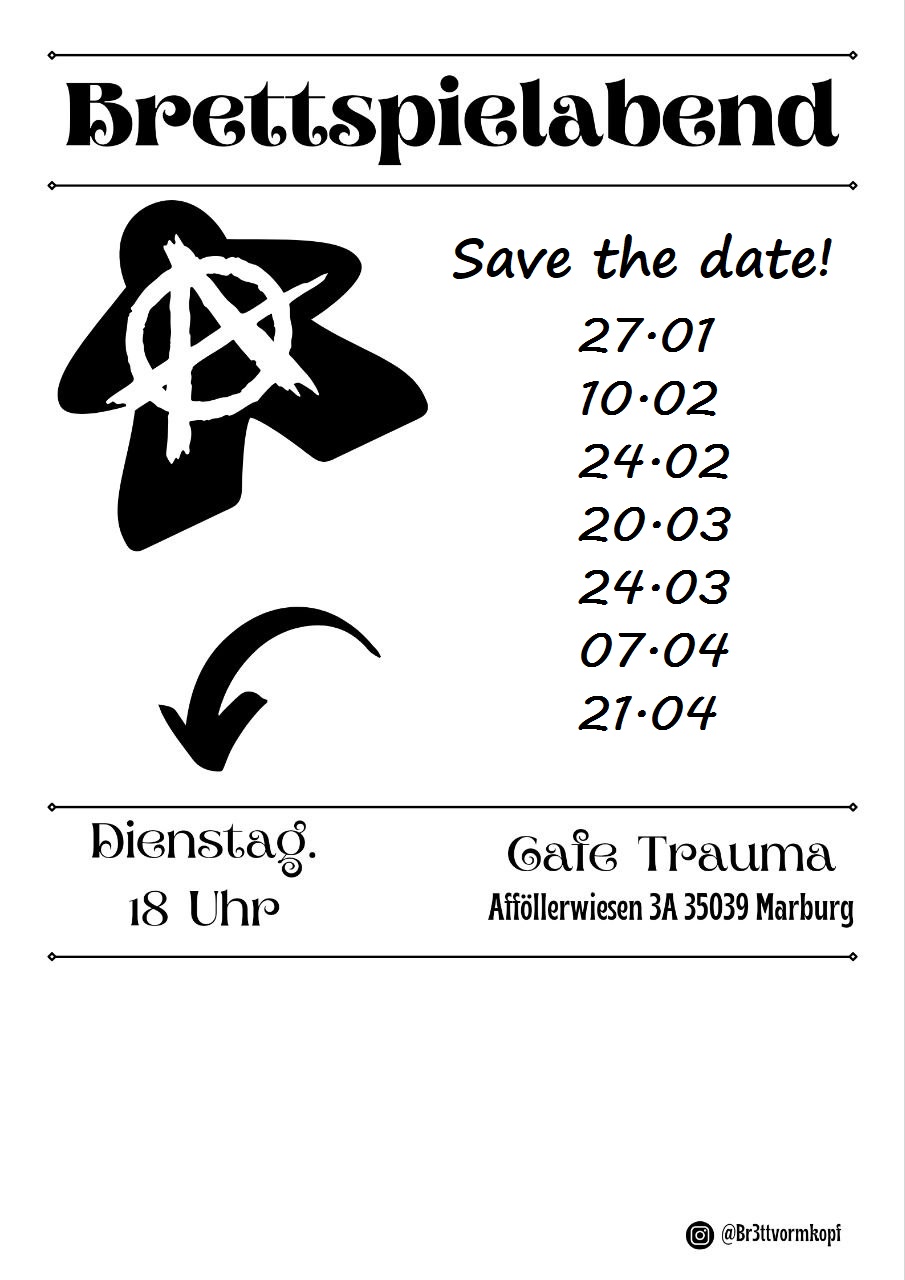 Spieleabend // Br3ttvormkopf