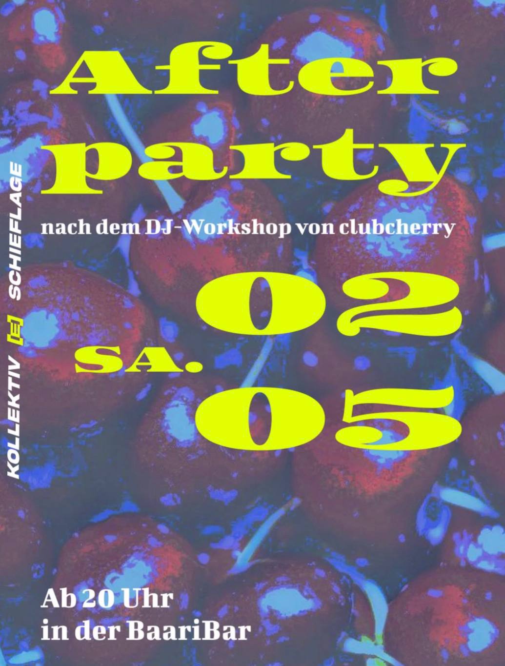 Afterparty: DJ Workshop mit Clubcherry