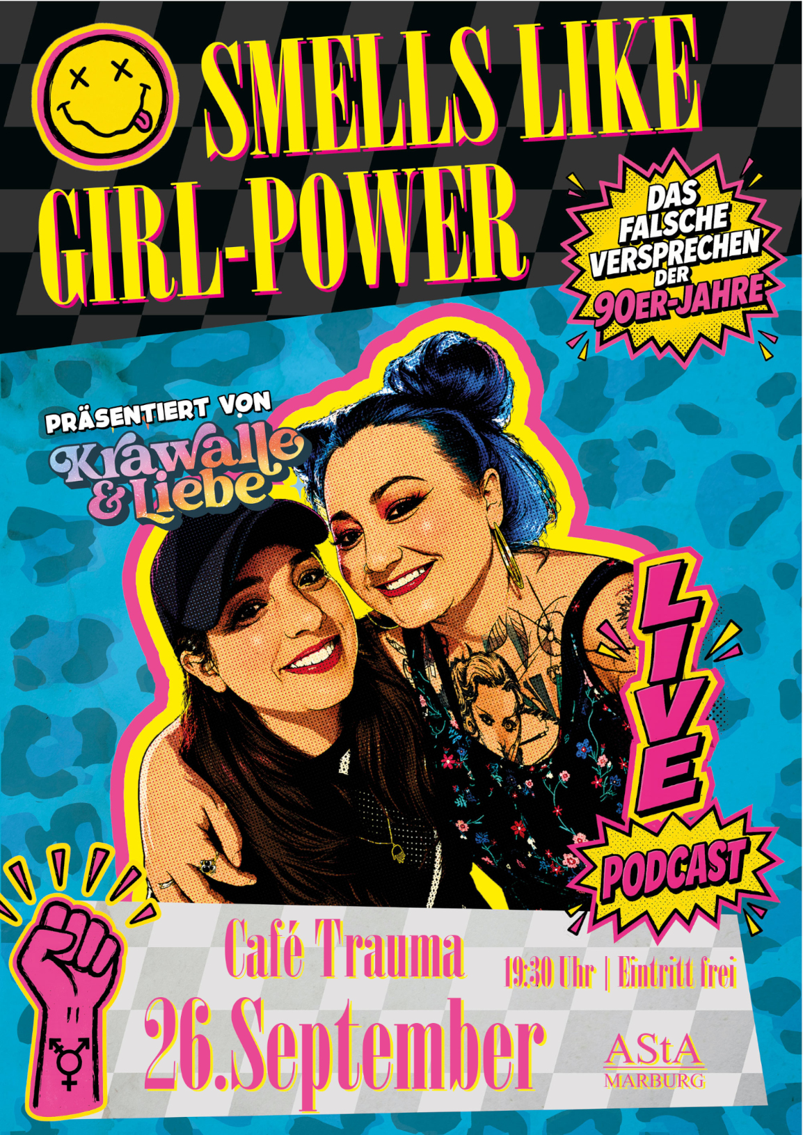 Lesung | Krawalle & Liebe | Smells like Girl-Power - Das falsche Versprechen der 90er-Jahre�