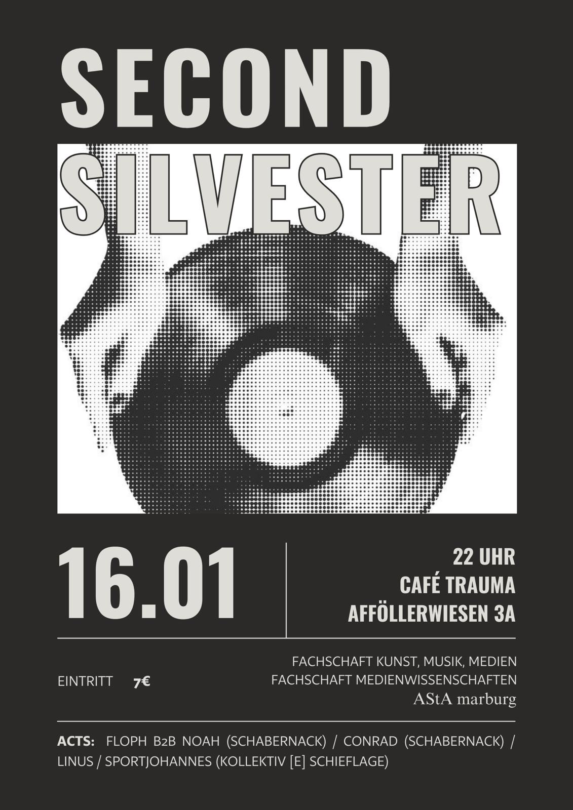 Second Silvester - KuMuMe + MeWi Fachschaft