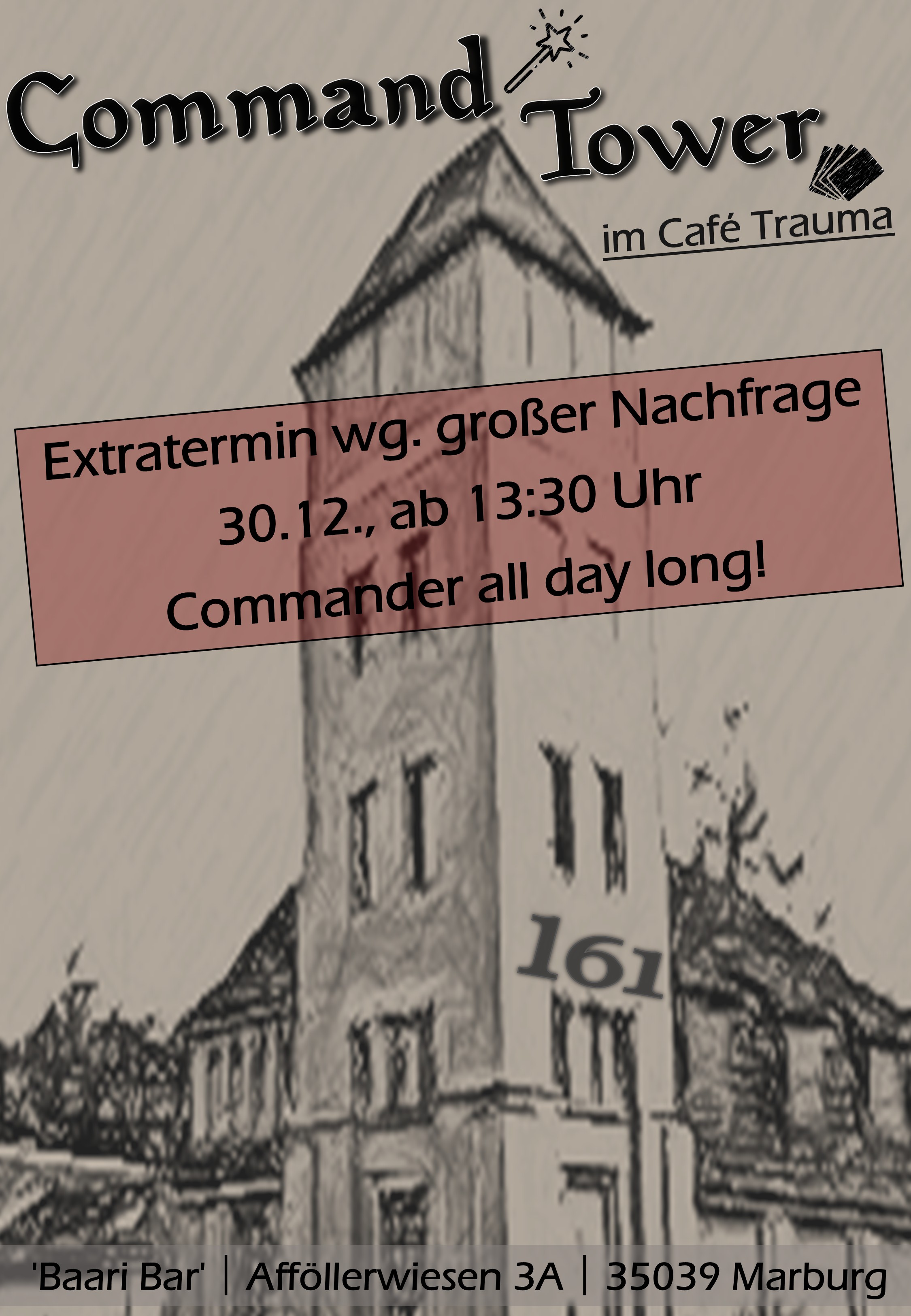 Commander all day long!