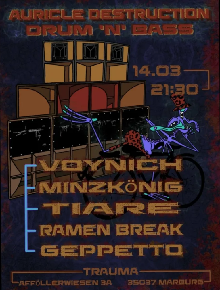 Auricle Destruction DRUM 'N' BASS