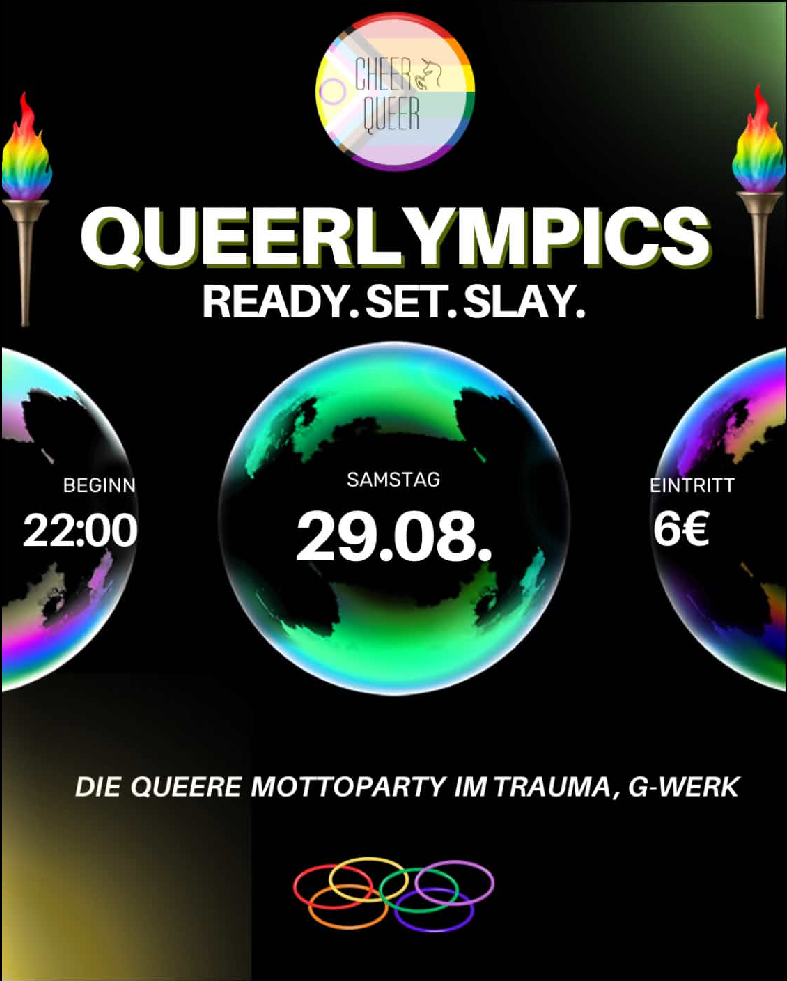 CHEER QUEER goes Queerlympics
