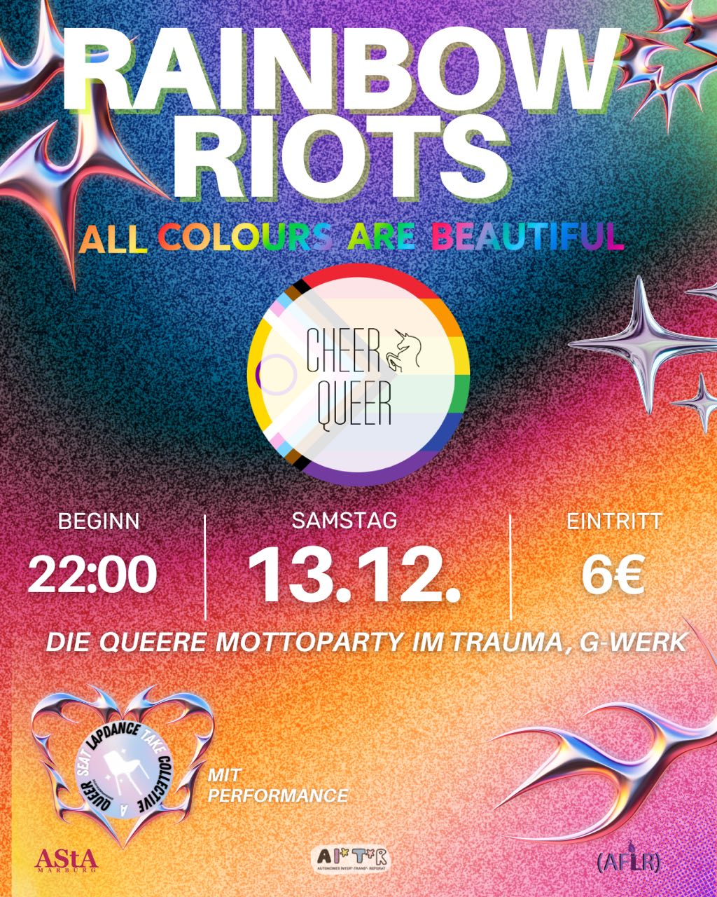 CHEER QUEER - Rainbow Riots