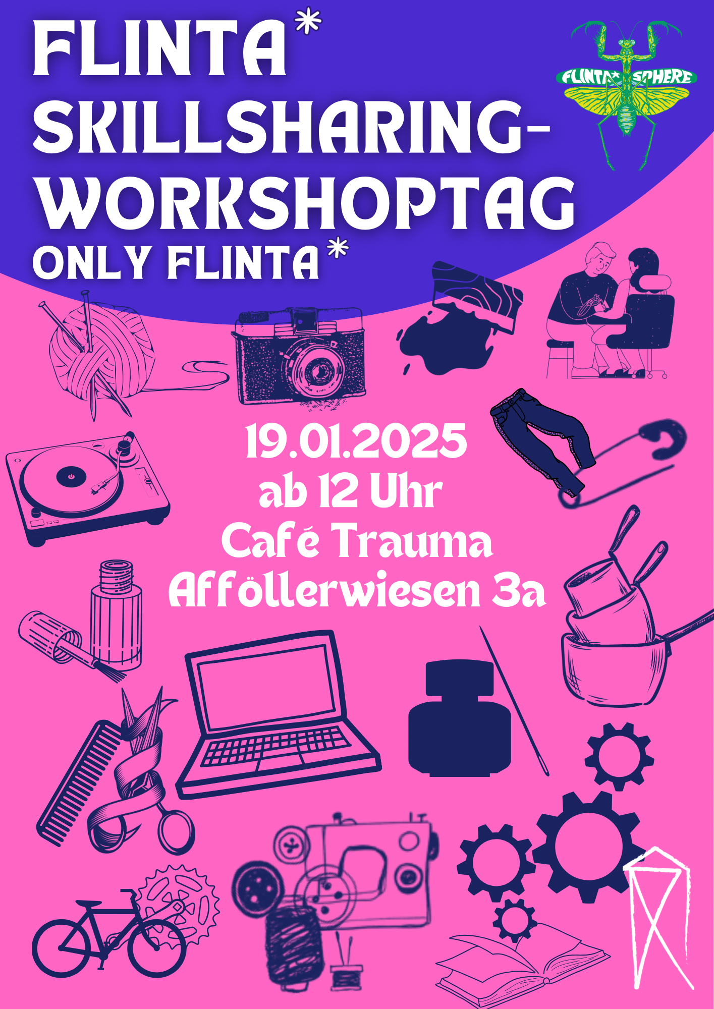 Skillsharing / Workshoptag // FLINTA*SPHERE