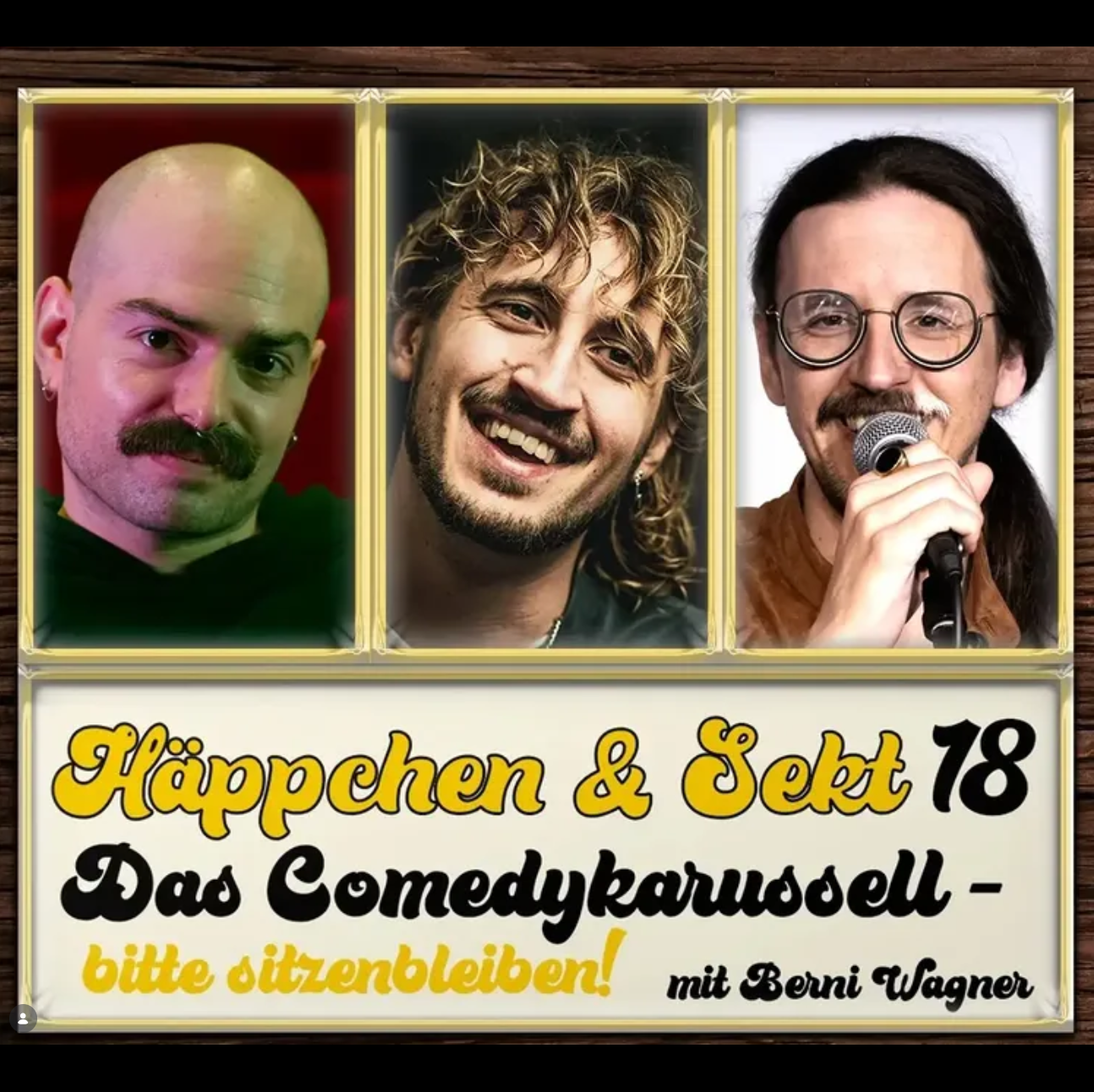 H�PPCHEN & SEKT No18: Das Comedykarussell - bitte sitzenbleiben!