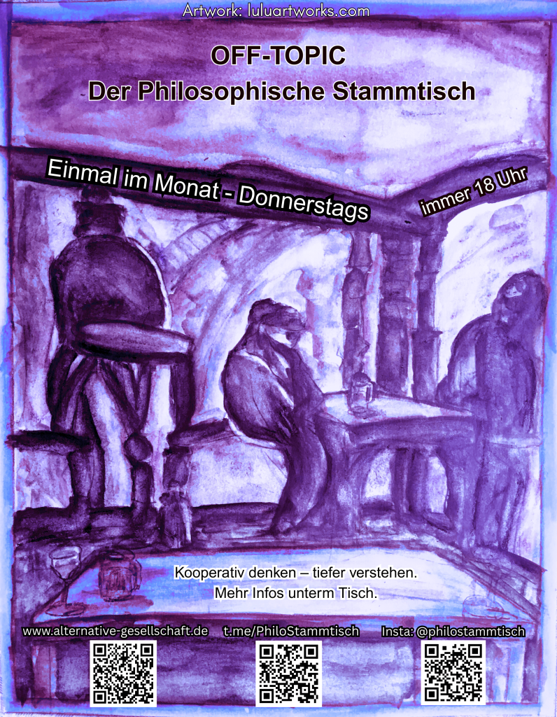 47. Philosophischer Stammtisch - Wo beginnt und wo endet eine Grenze?