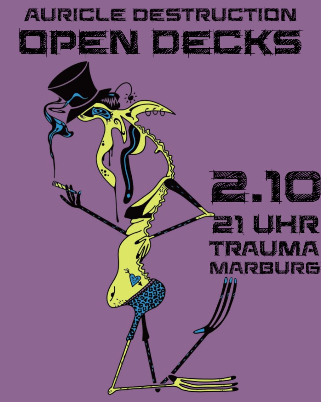 Auricle Destruction presents: Open Decks�#1