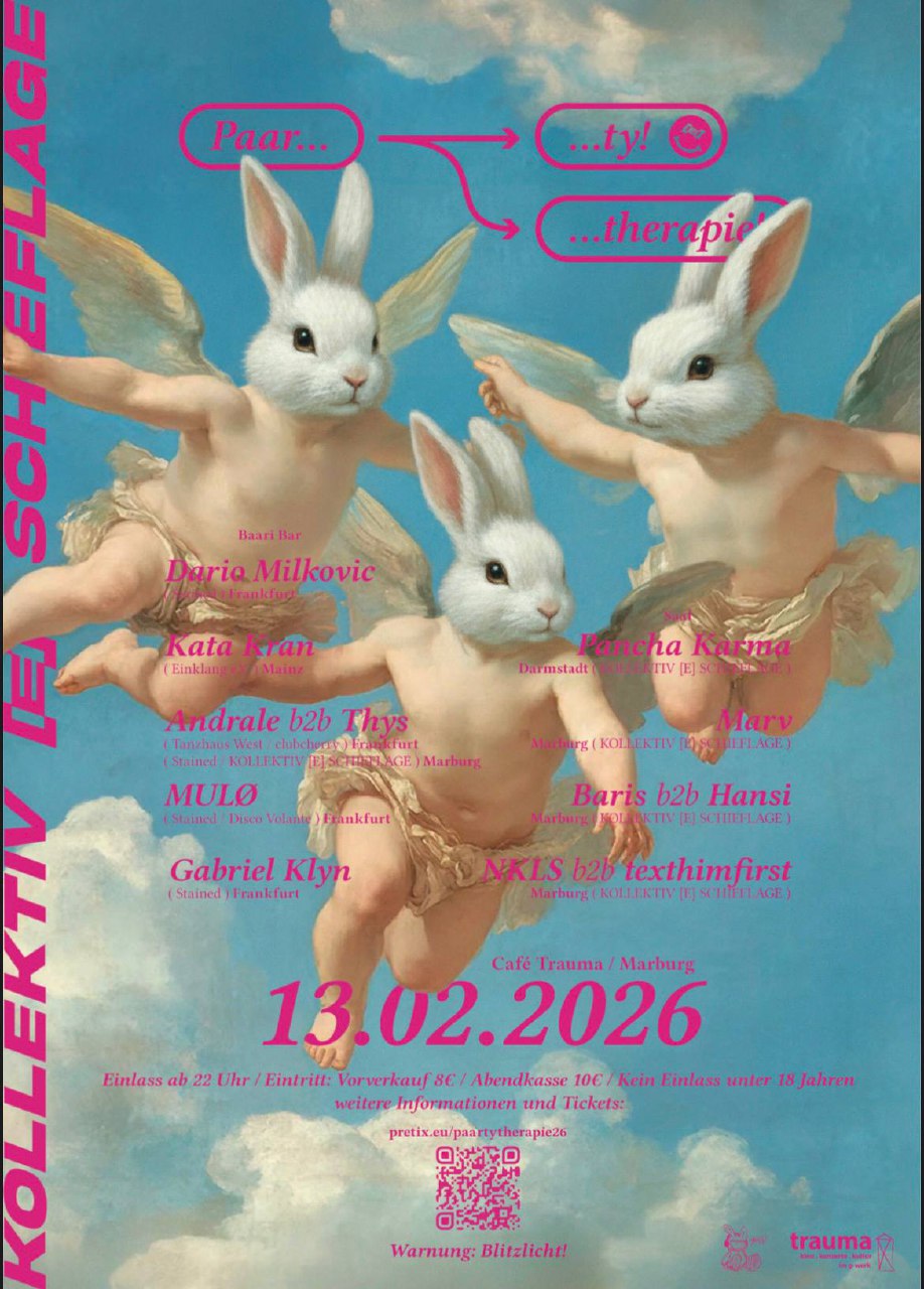 Die KOLLEKTIV [E] SCHIEFLAGE gibt PAAR[TY]THERAPIE