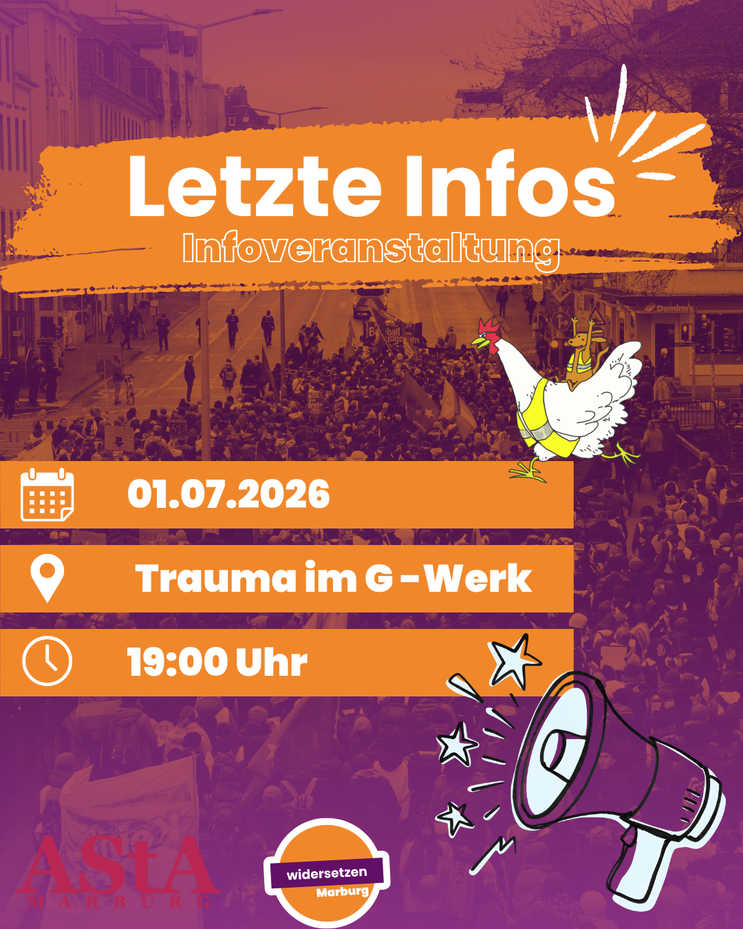 Infoveranstaltung - Widersetzen