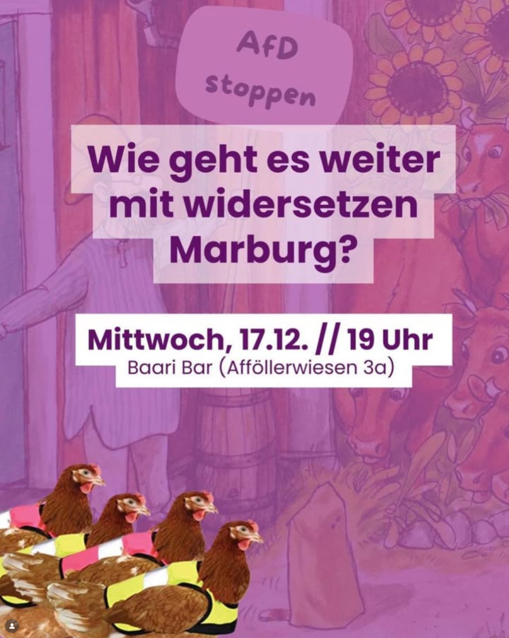 Widersetzen Marburg - wie geht es weiter?