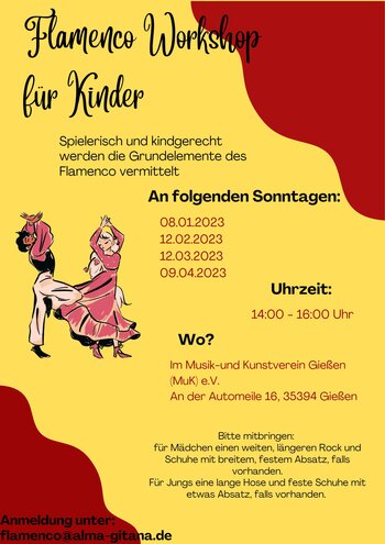 Flamenco Workshop f&uuml;r Kinder