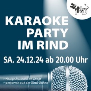 Karaoke Party im Rind &ndash; X-mas special