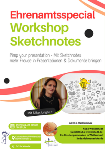 Ehrenamtsspecial: Pimp your presentation - Mit Sketchnotes mehr Freude und Verst&auml;ndnis in Dokumente bringen